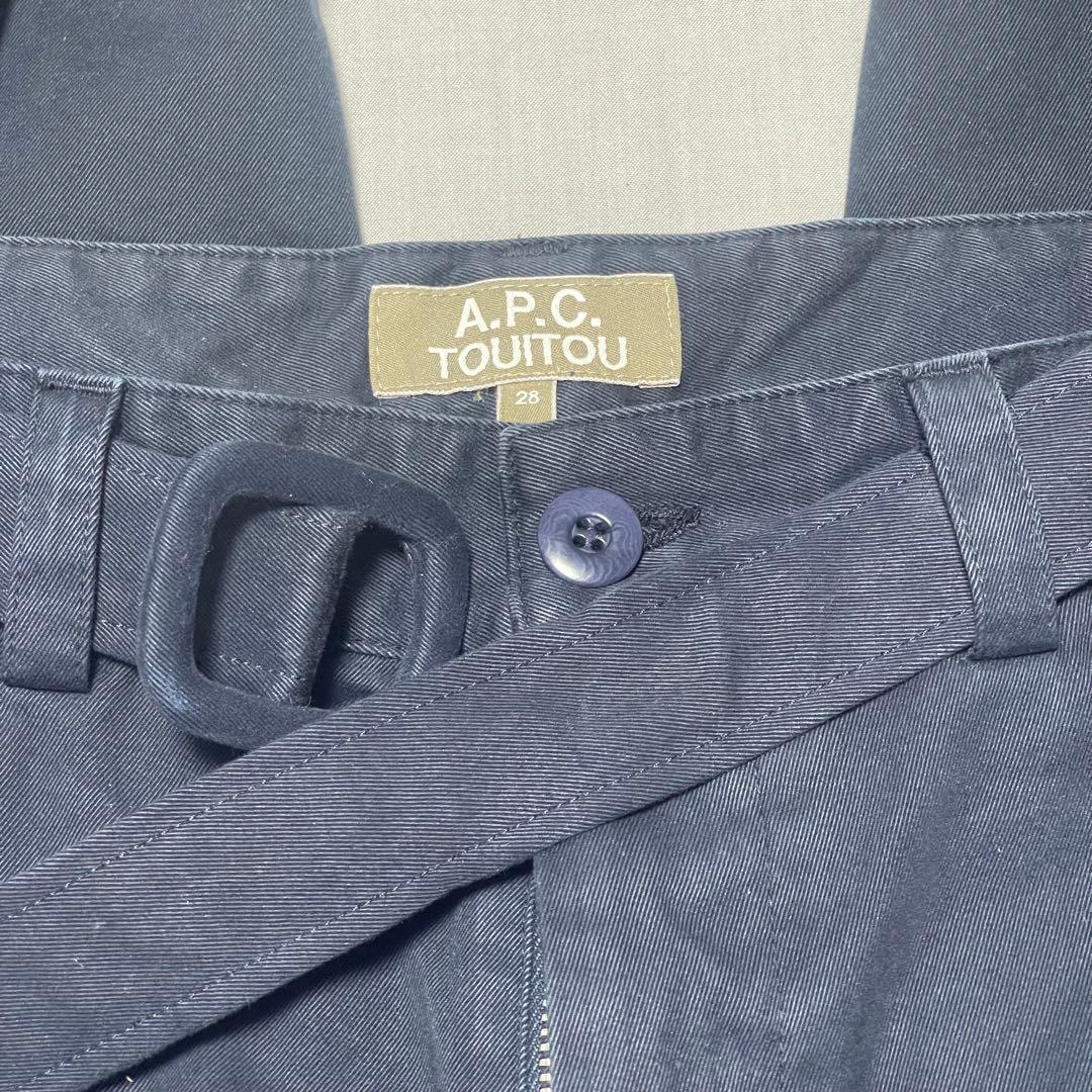 パンツ APC TOUITOU TROUSERS MARINE NAVY w28