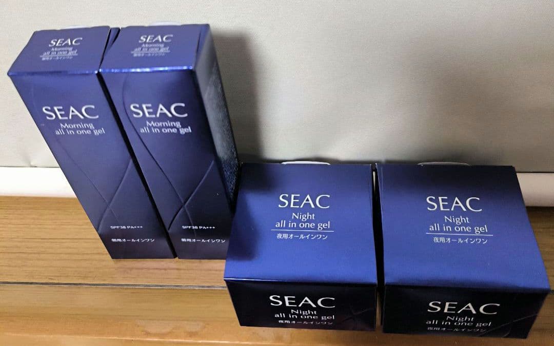 SEAC モーニング・ナイトオールインワンジェルセット