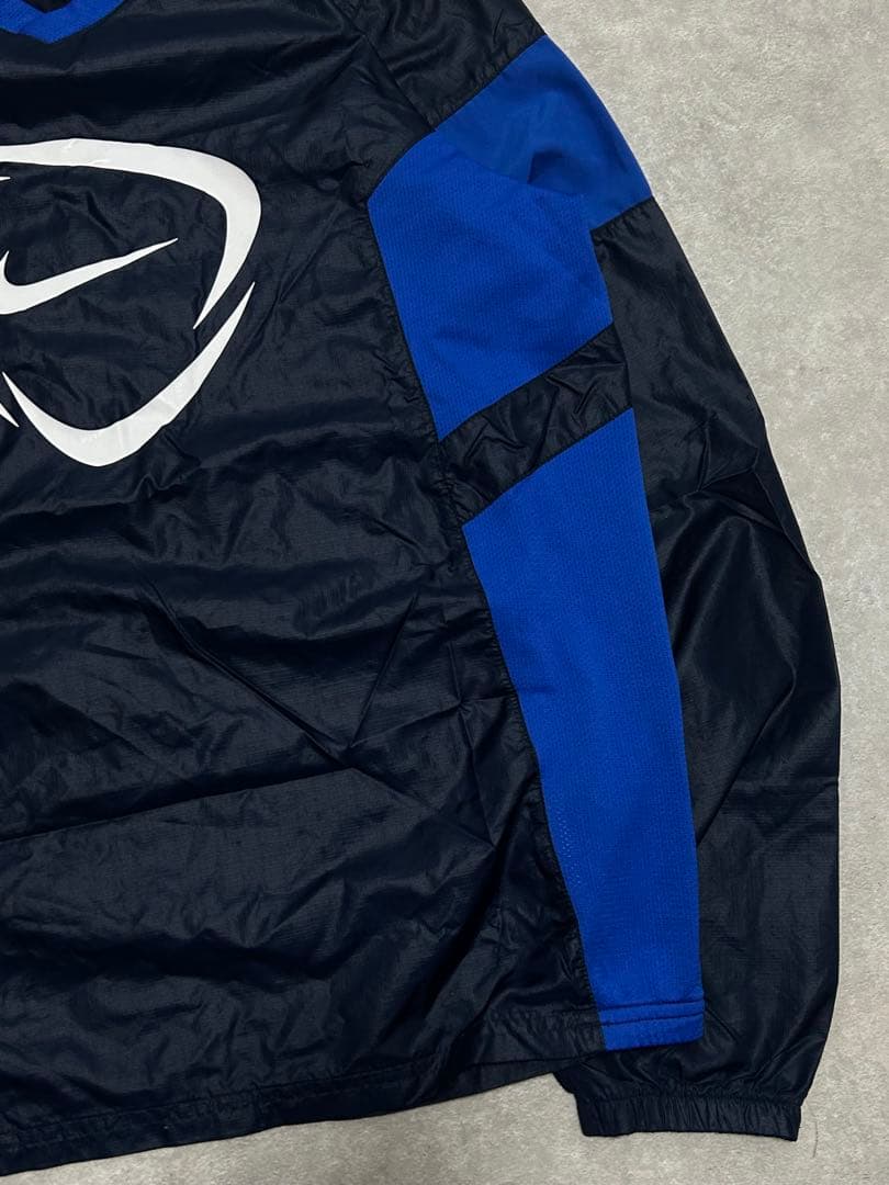 希少 00s NIKEセットアップ ピステ サッカー M ダークネイビー パンツ
