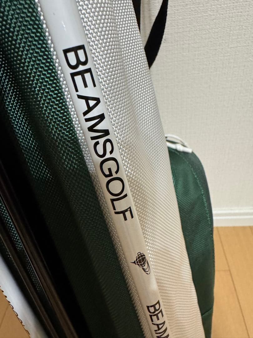 BEAMS GOLF セルフスタンド ゴルフケース 4 GREEN
