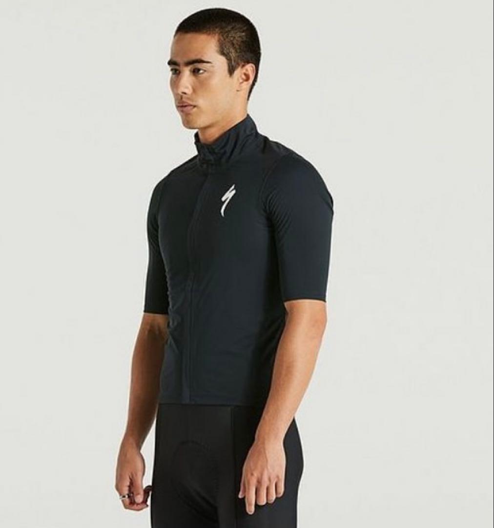 ウェア MEN'S SL PRO SHORT SLEEVE RAIN JERSEY