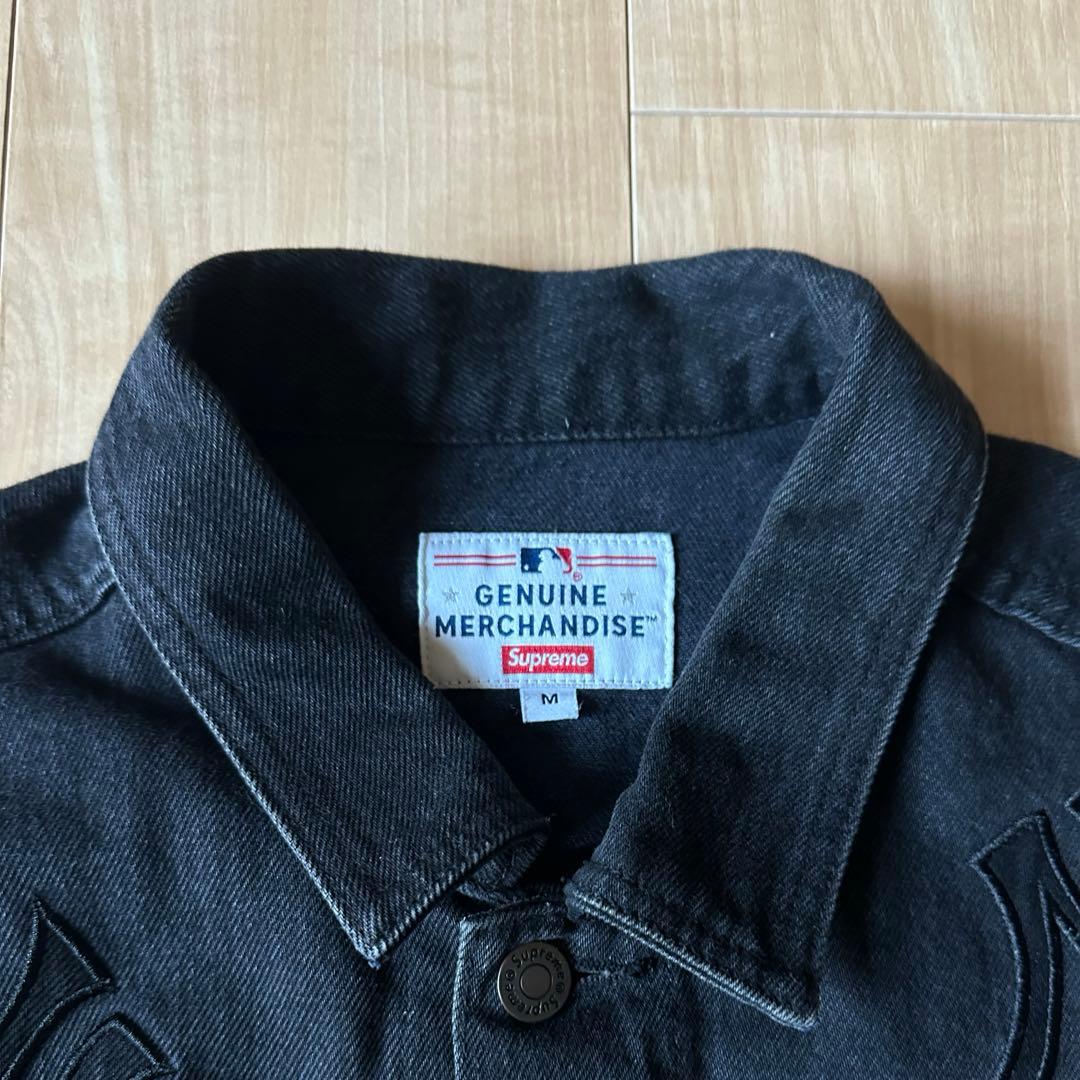 ジャケット・アウター Supreme New York Yankees Denim Jacket M