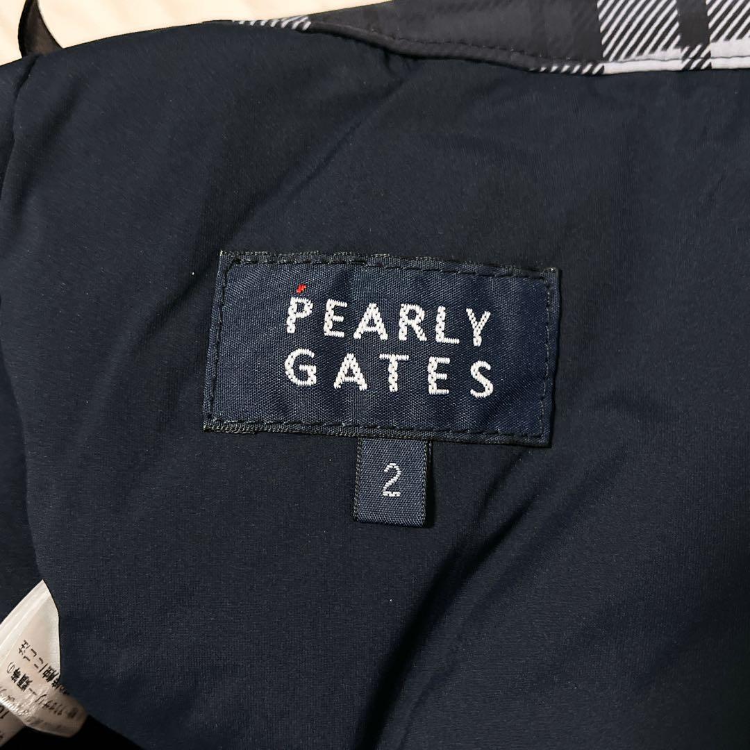 ☆PEARLY GATES 2023年モデル 中綿スカート チェック柄 2