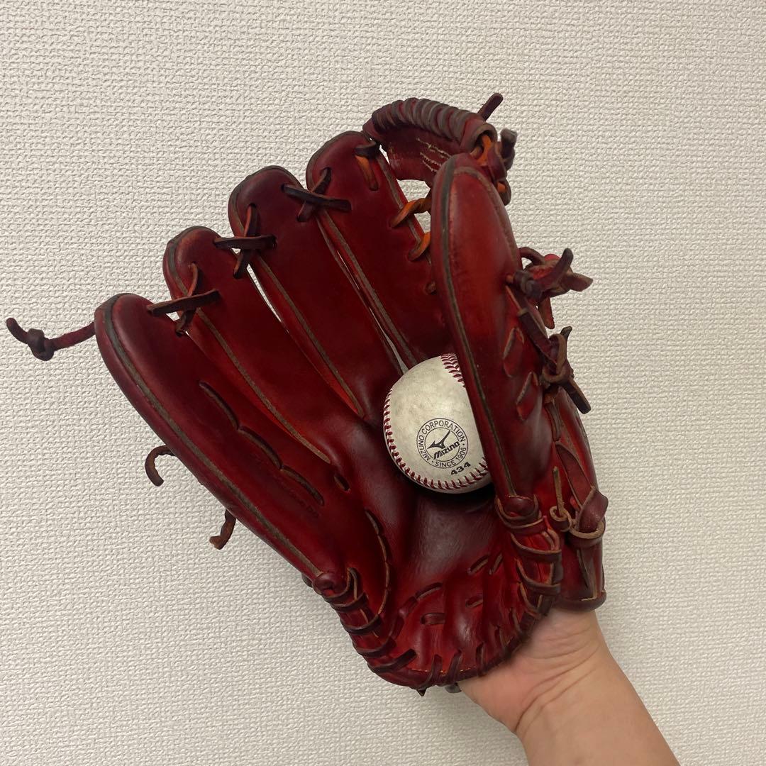 438 ミズノ グローバルエリート 即戦力 硬式 外野手用グローブ 左投げ