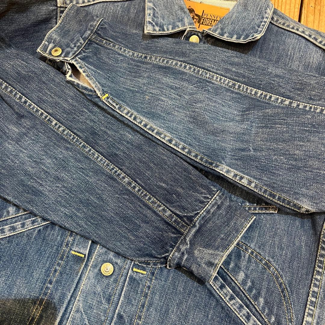 60年代 FOREMOST 2nd デニムジャケット jcPENNY