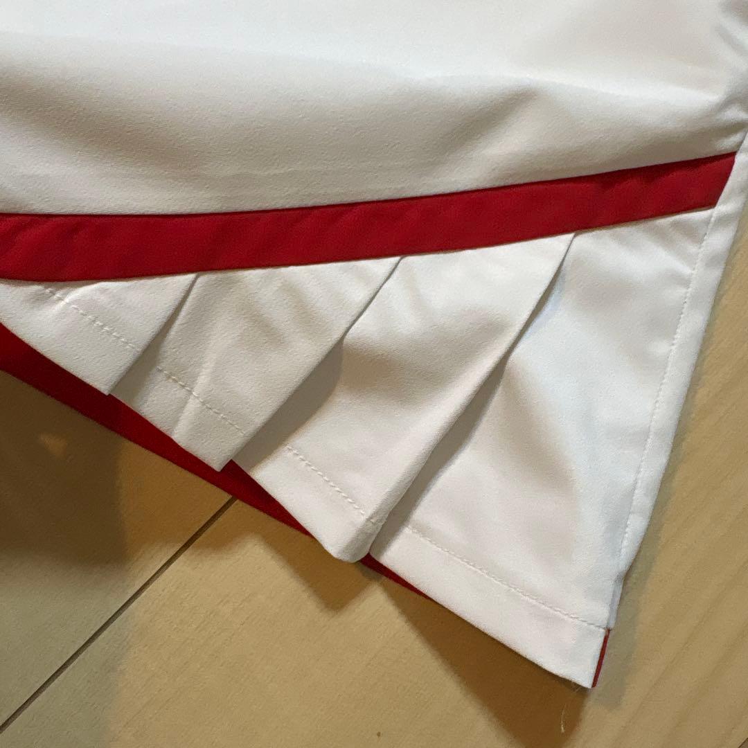 DESCENTE デサント　ゴルフ　モックネックシャツ　スカート　L 2点　美品