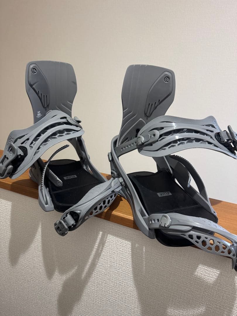 FLUX スノーボードビンディング グレー