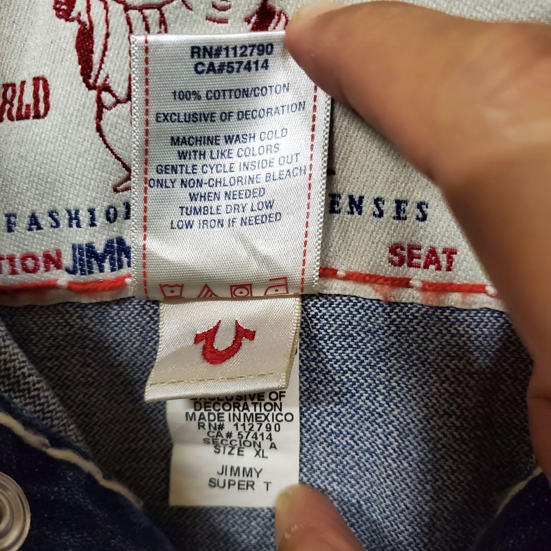 io着用　TRUE RELIGION デニムセットアップ