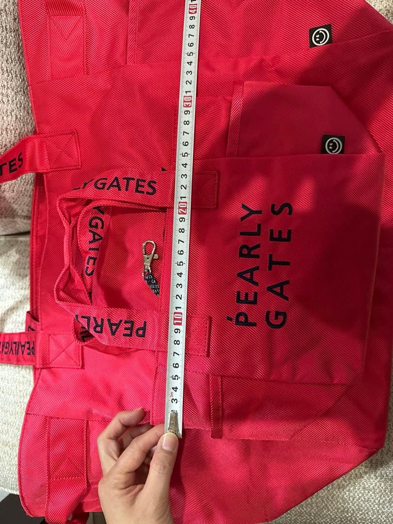 PEARLY GATES レッド バッグセット 大小