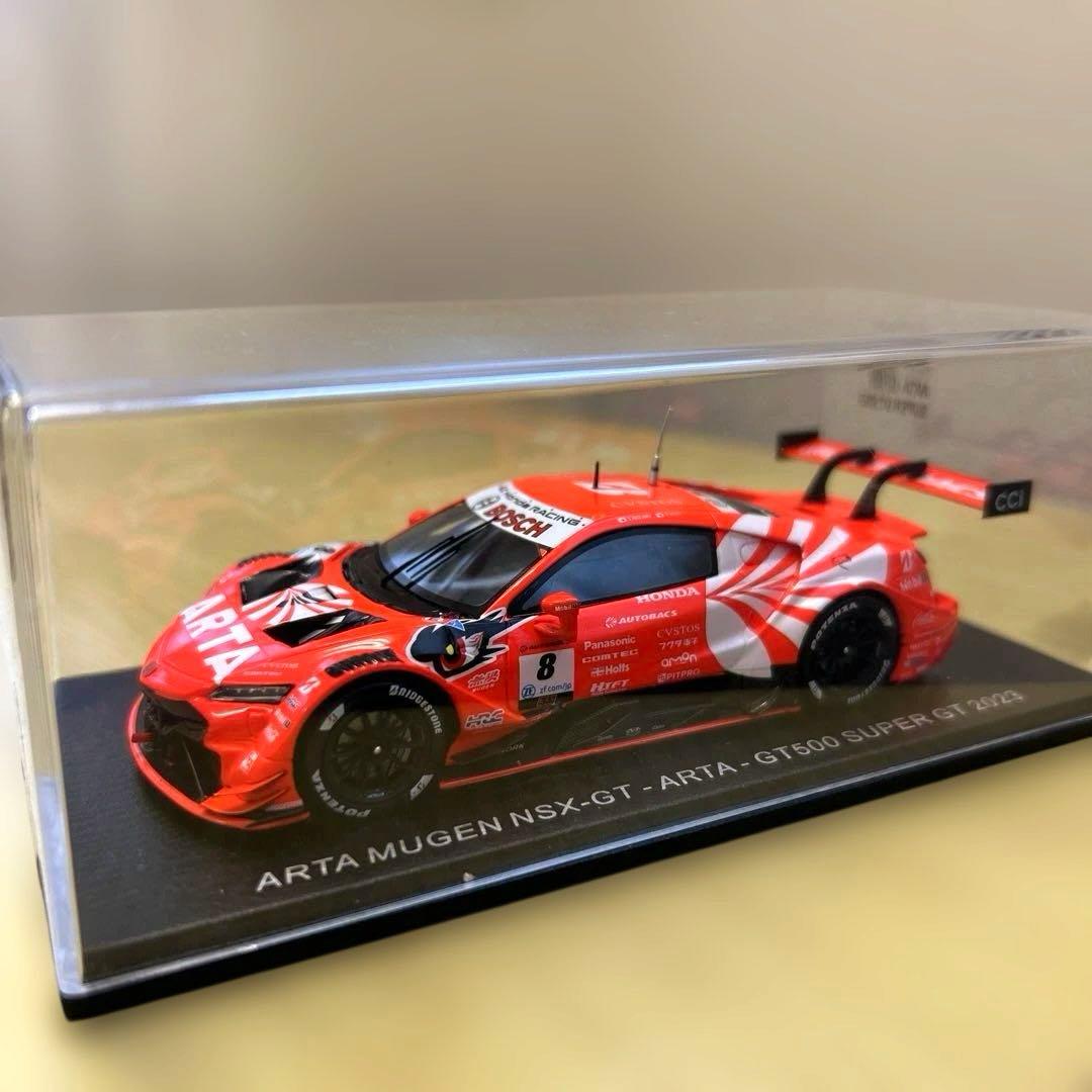 美品ARTA 無限NSX-GT 1/64 8 2023 GT500 日本限定