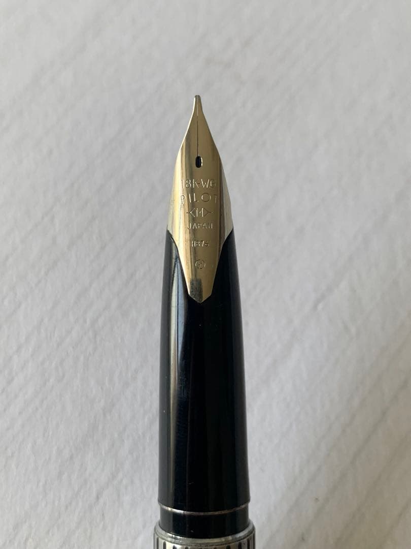 PILOT パイロット 蝕刻 万年筆 18Kペン先