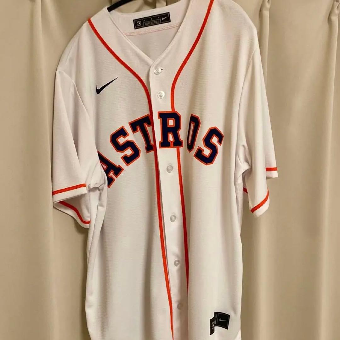 海外限定【美品】Nike ASTROS アストロズ 野球ジャージ mlb