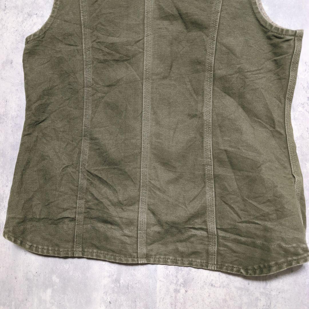 Carhartt カーハート　ベスト　カーキ　緑