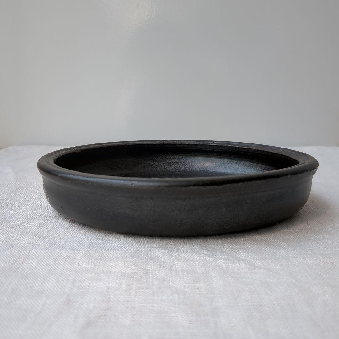 未使用品　市川孝　楕円　オーバル　皿　耐火皿　魯山