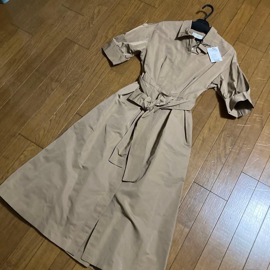 グレースコンチネンタル　グログランシャツワンピース　新品タグ付 スナイデル　36