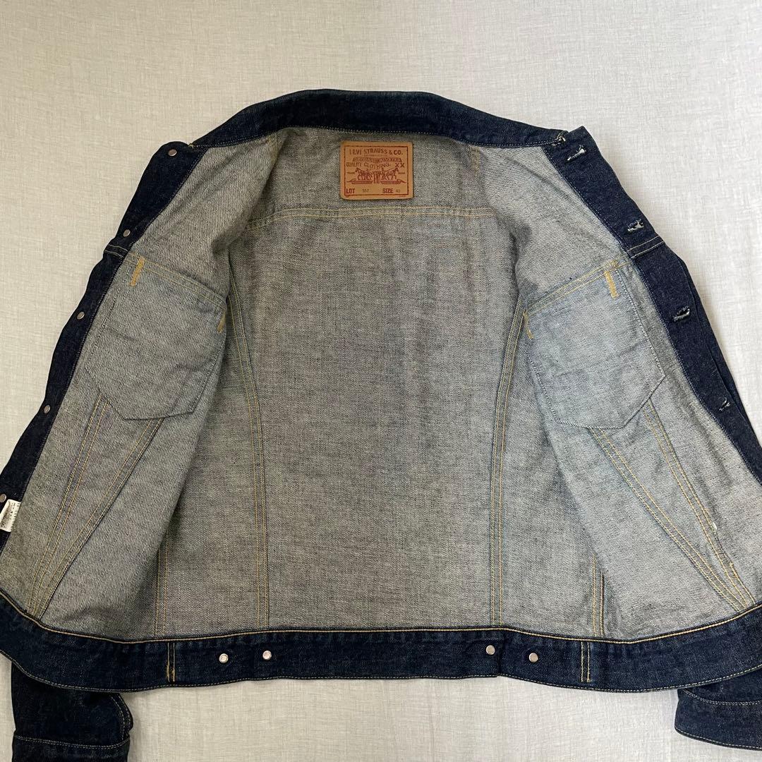 リーバイス 71557-02 日本製 サイズ40 復刻 濃紺 BIGE 90s