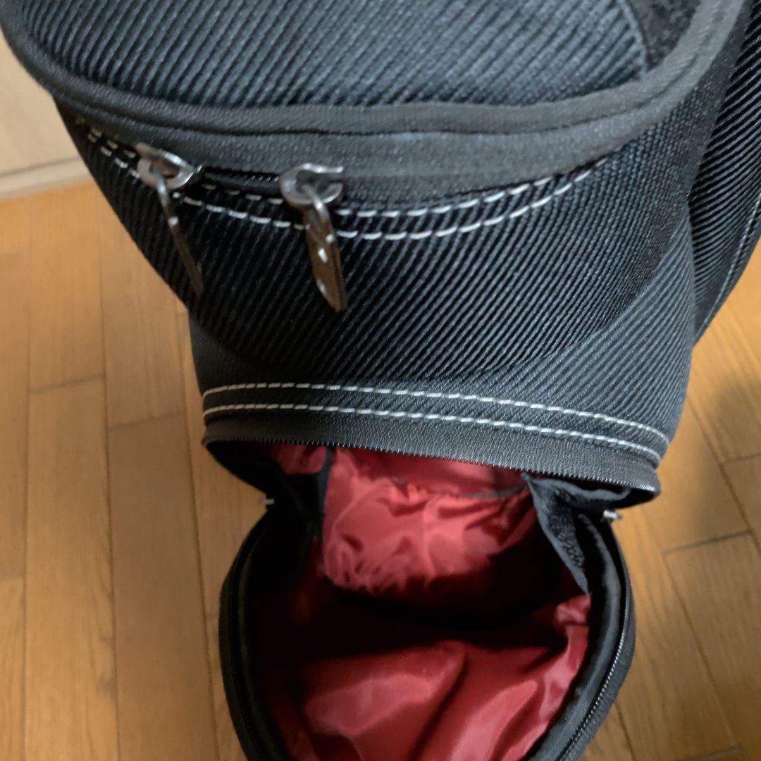 NIKE GOLF キャディバッグ ブラック/レッド
