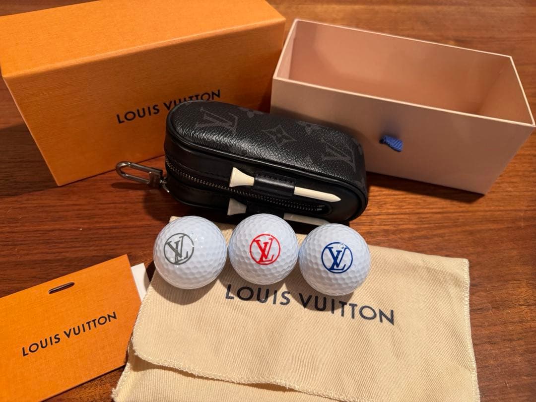 お値下げ　Louis Vuitton ゴルフボールセット