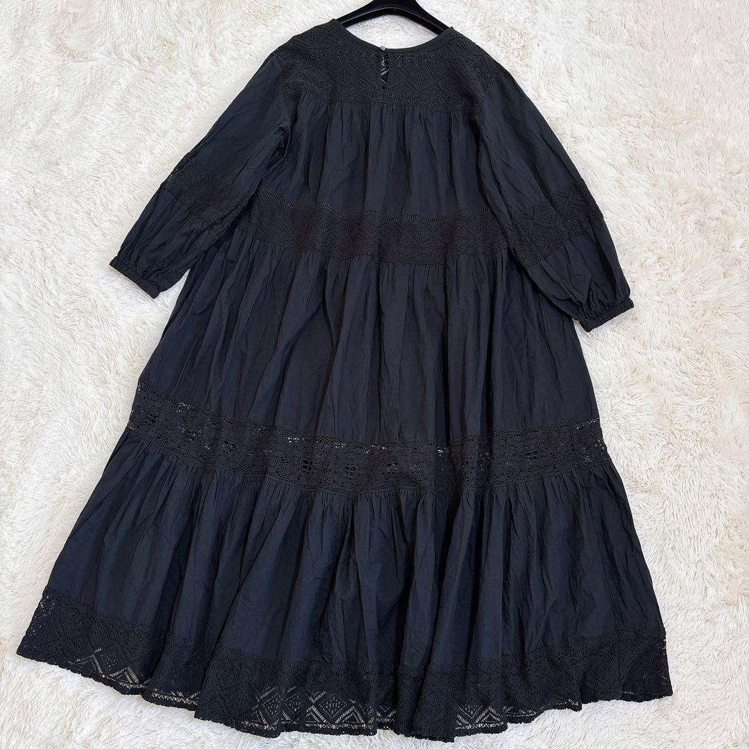 2025年モデル☆Spick & Span HYUレースギャザーワンピース