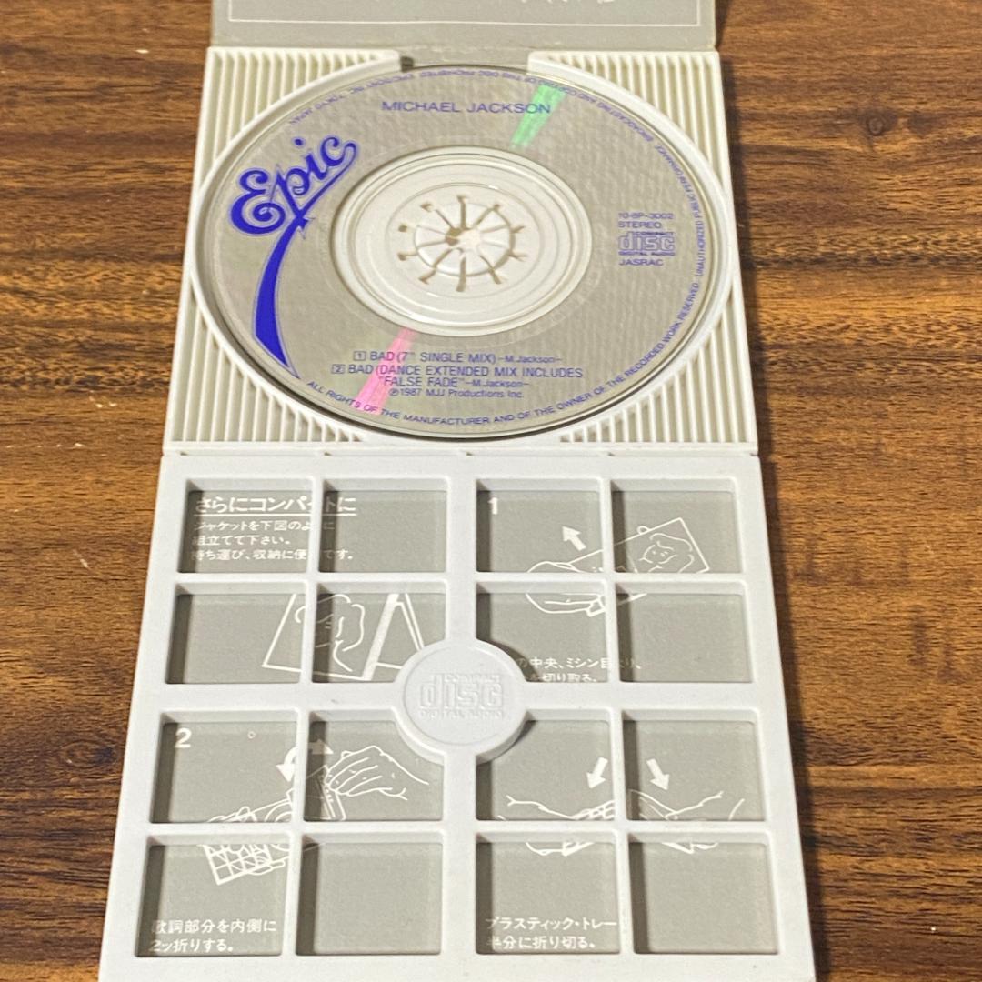 MICHAEL JACKSON BAD 日本盤 8cm CD シングル