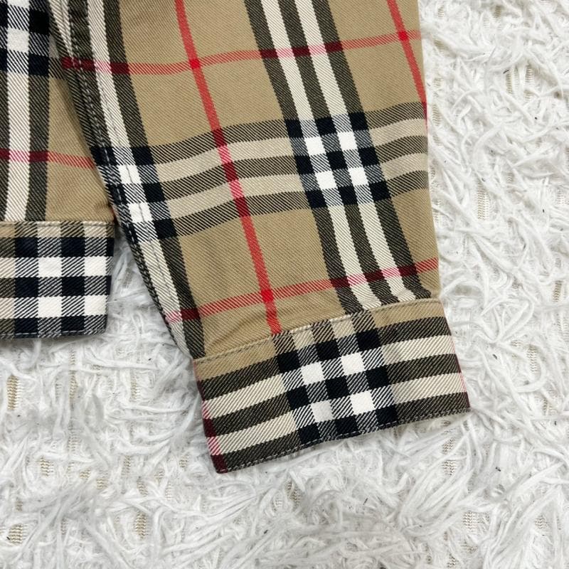 極美品 Burberry Supreme コラボ デニム トラッカージャケット