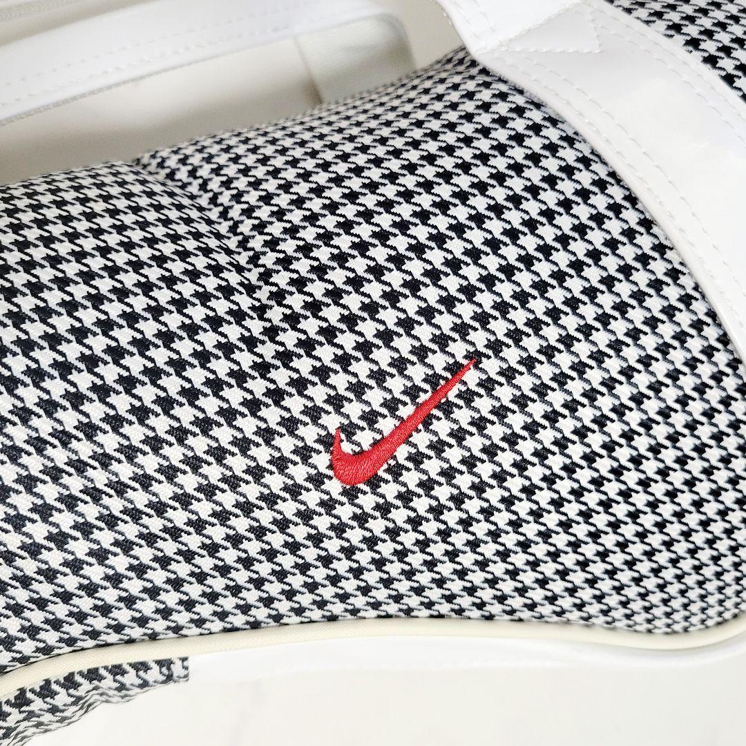 Nike ナイキ　チェック柄 ゴルフバッグ クラブケース　練習用　ポケット付き