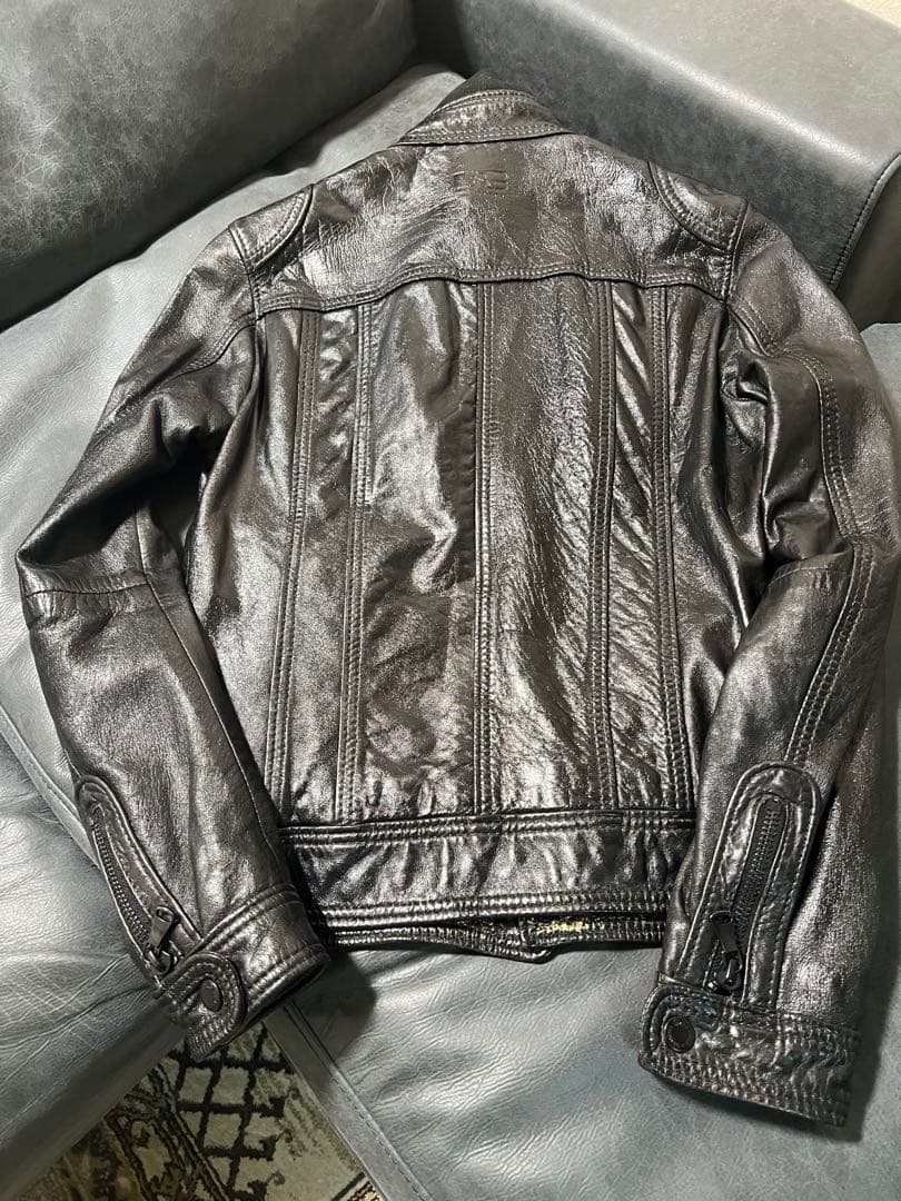 DOLCE & GABBANA ライダースジャケット サイズ46 デザイン変更