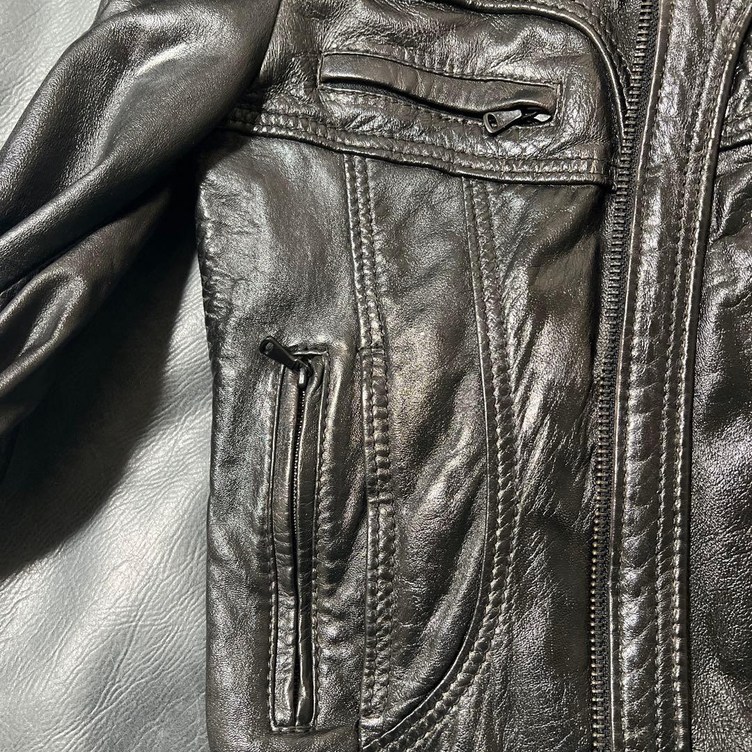 DOLCE & GABBANA ライダースジャケット サイズ46 デザイン変更