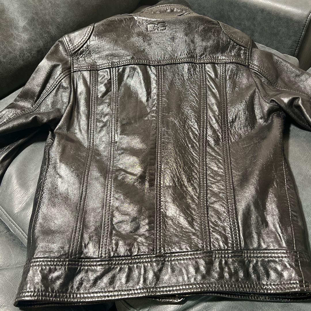 DOLCE & GABBANA ライダースジャケット サイズ46 デザイン変更