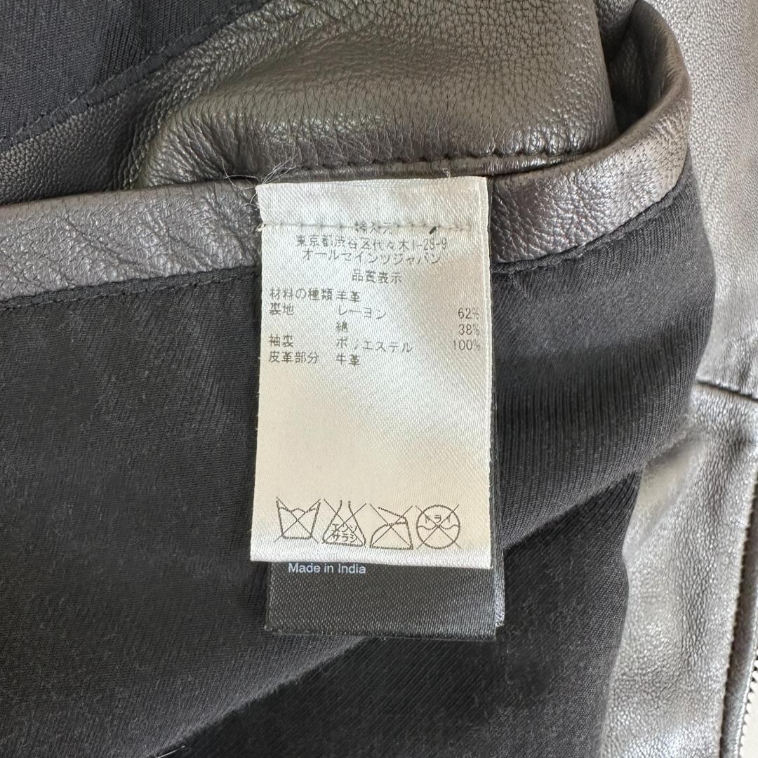 ALLSAINTS ブラック ダブルライダースジャケット XS(日本S-M）