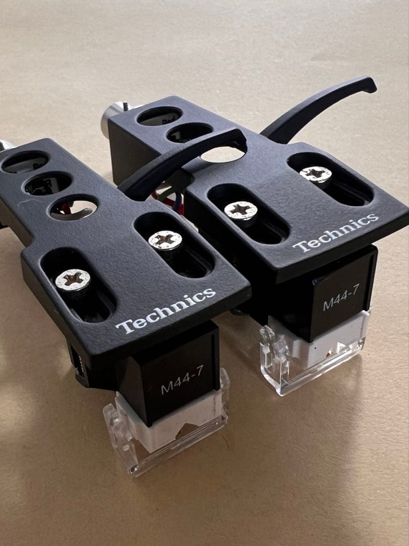 Technics ヘッドシェル SHURE M44-7 STOKYO ケース
