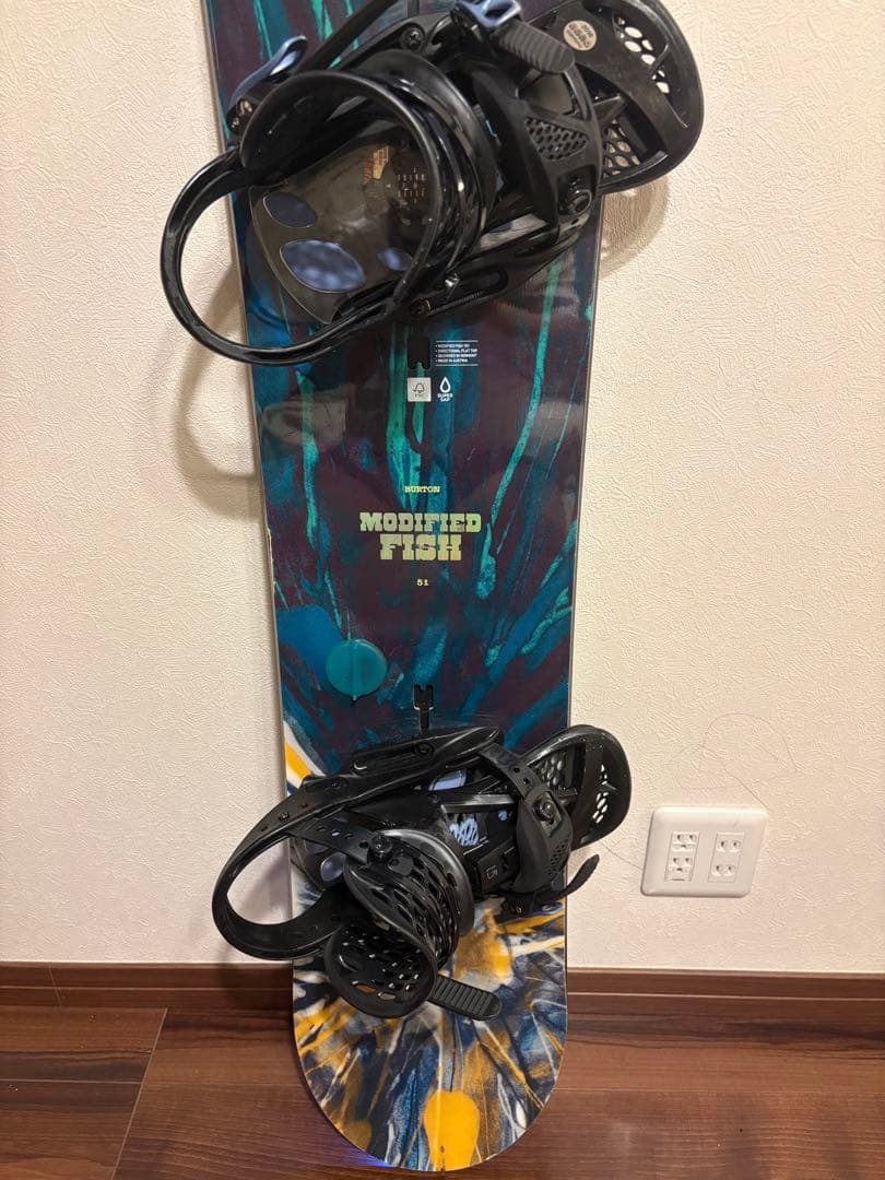 【限定値引価格】BURTON Modified Fish 151cm バイン付き