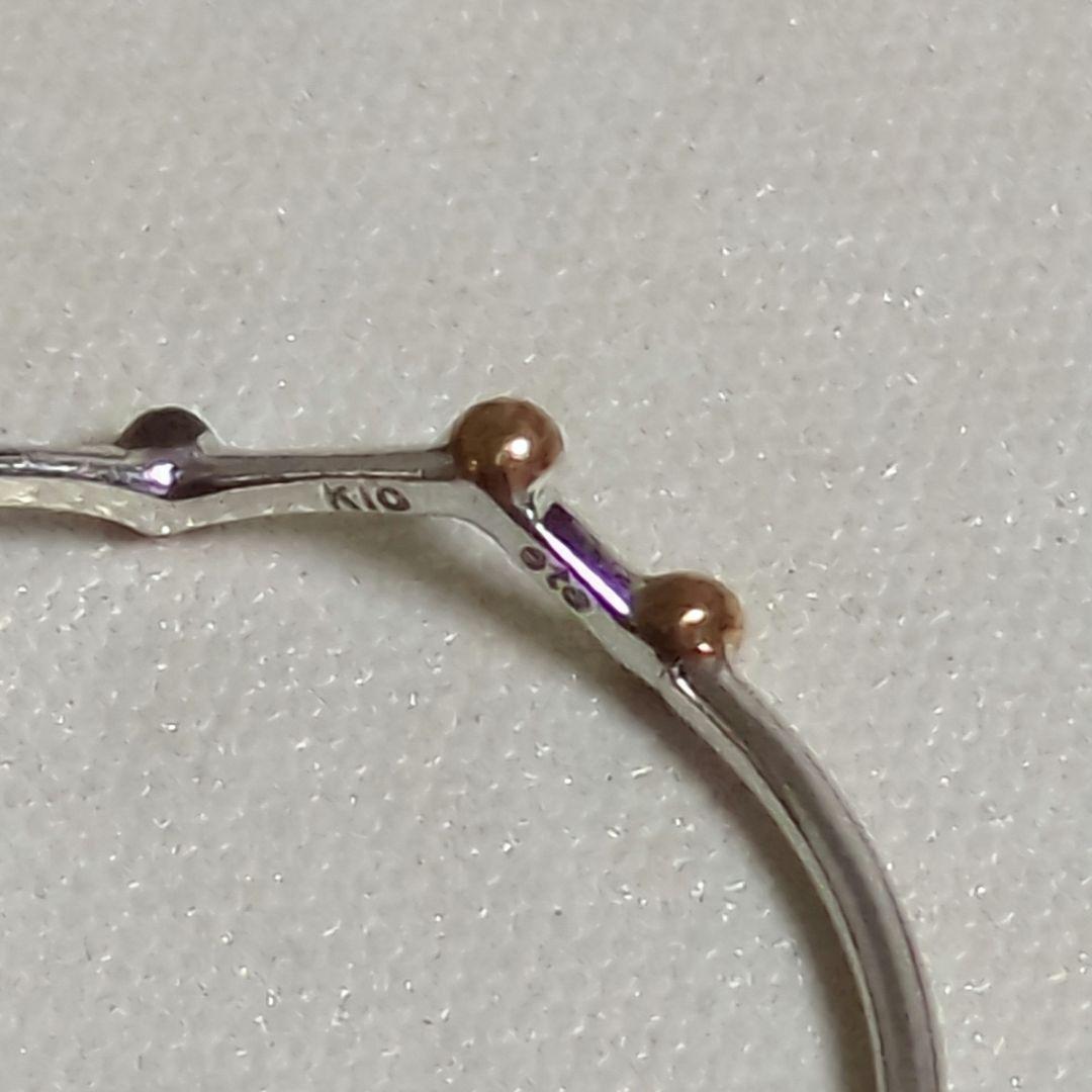 エテ✾k10　10金 クリスマス限定　ホワイトゴールド星座リング