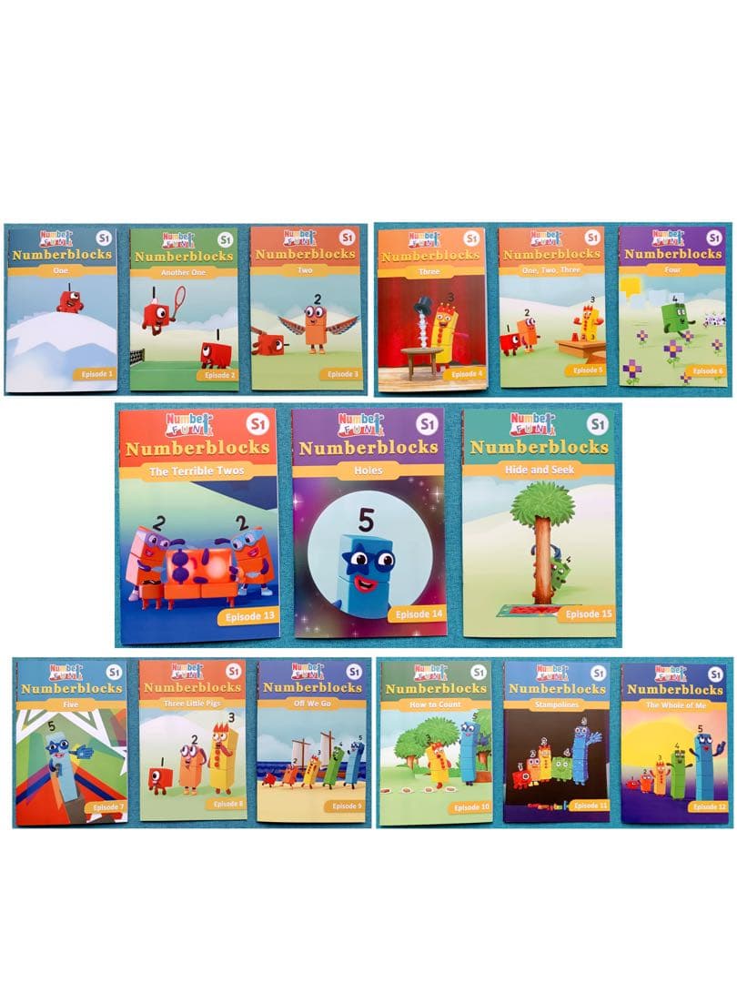 ナンバーブロックス　シリーズ1-3　マイヤペン対応　NumberBlocks
