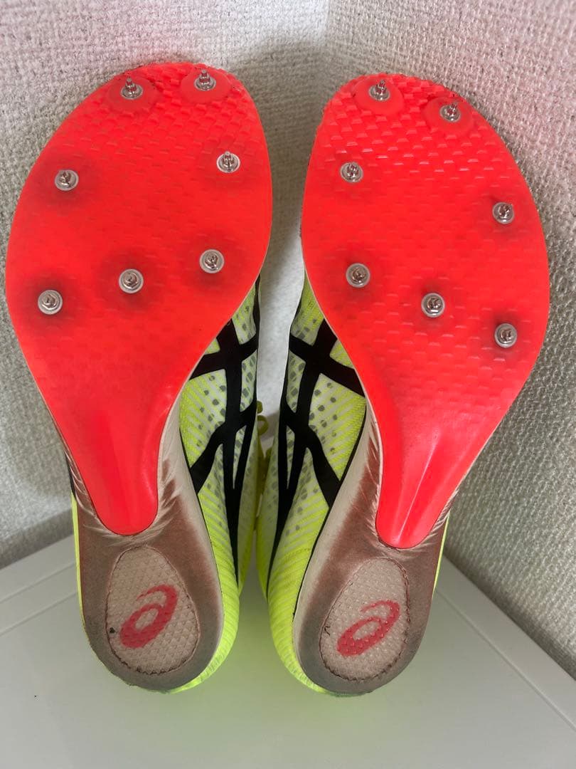 ASICS ソニックスプリントエリート3 イエロー/ブラック スパイクシューズ
