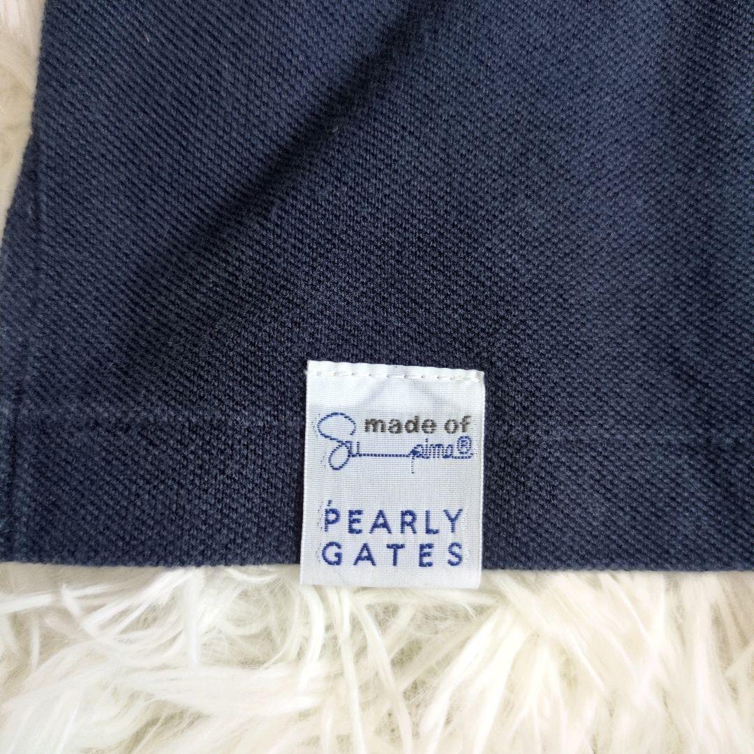 【美品】パーリーゲッツ　ネイビー　大きいサイズ　ゴルフ　ポロシャツ　2XL