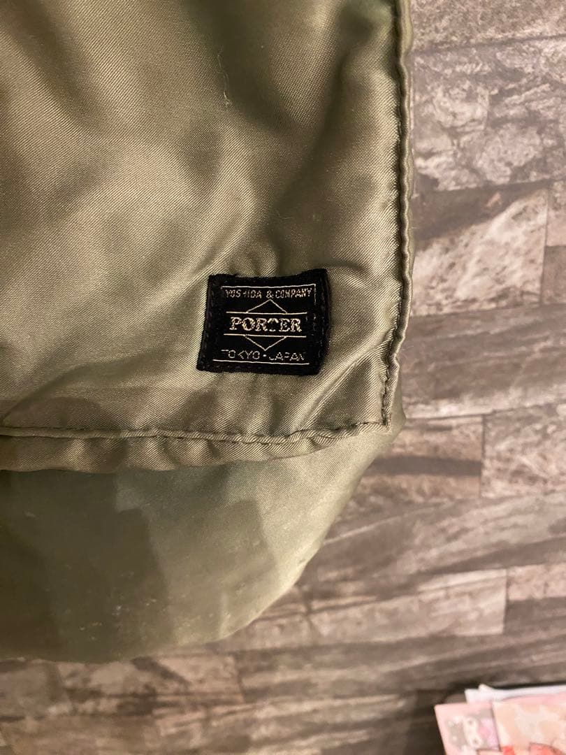 希少 PORTER ヘルメットバッグ 2way タンカー セージグリーン 傑作