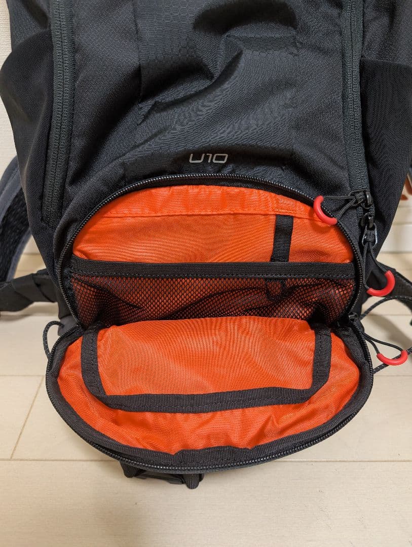 【美品】SHIMANO シマノ U10 バックパック サイクリング ブラック