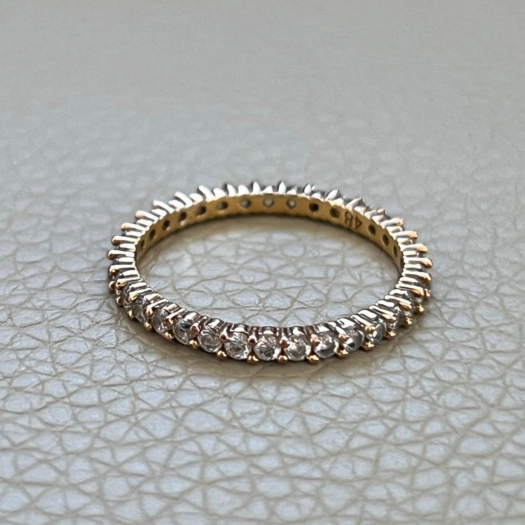 スワロフスキー SWAROVSKI リング 48 指輪 ローズゴールド