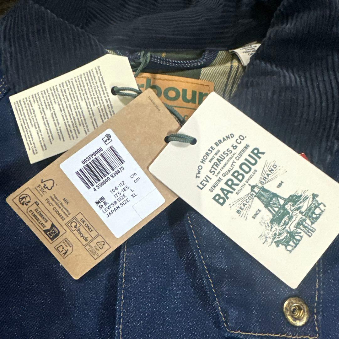 ジャケット・アウター Levi's x Barbour Bedale Denim Jacket