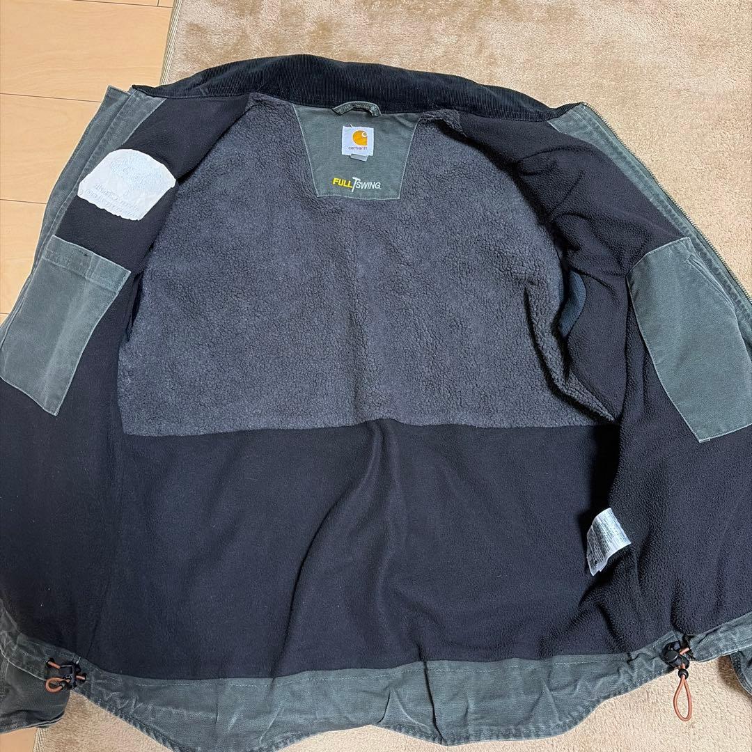 Carhartt グリーン　デトロイトジャケット