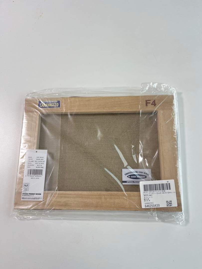 新品 サーフミッキー SURF MICKEY WALL CANVAS ART