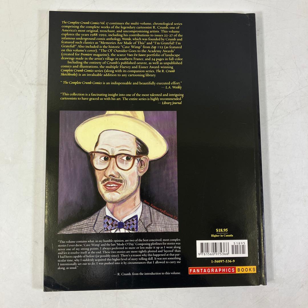 THE COMPLETE CRUMB COMICS 3 8 16 17 4冊