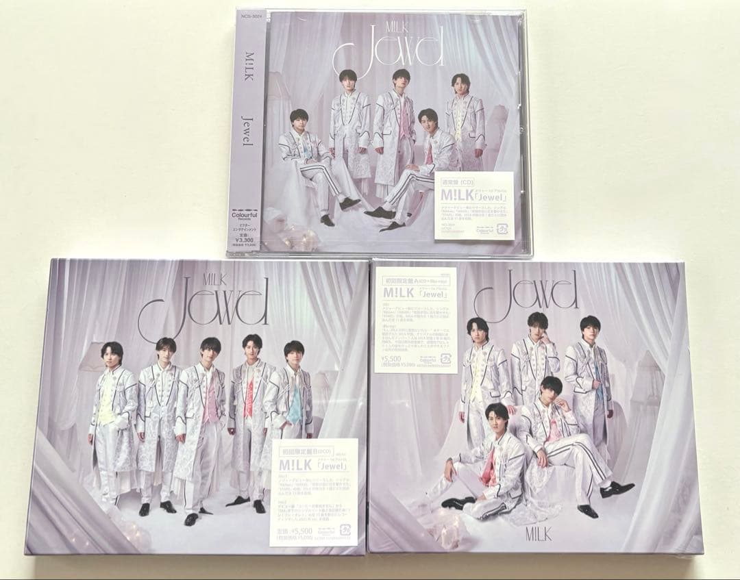 M!LK Jewel アルバム 3形態 まとめセット