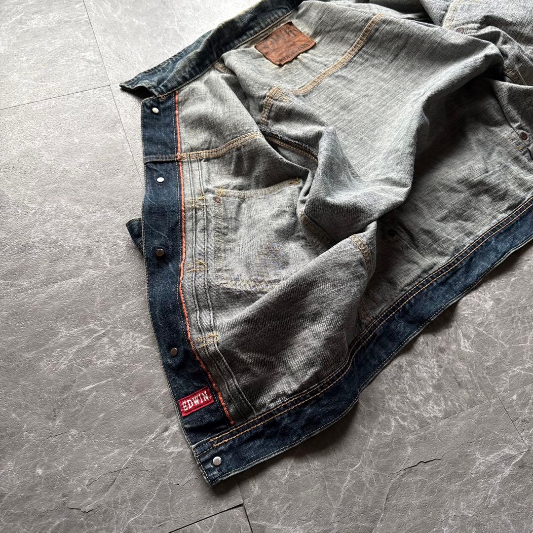 ジャケット・アウター edwin 2nd type vintage denim jacket