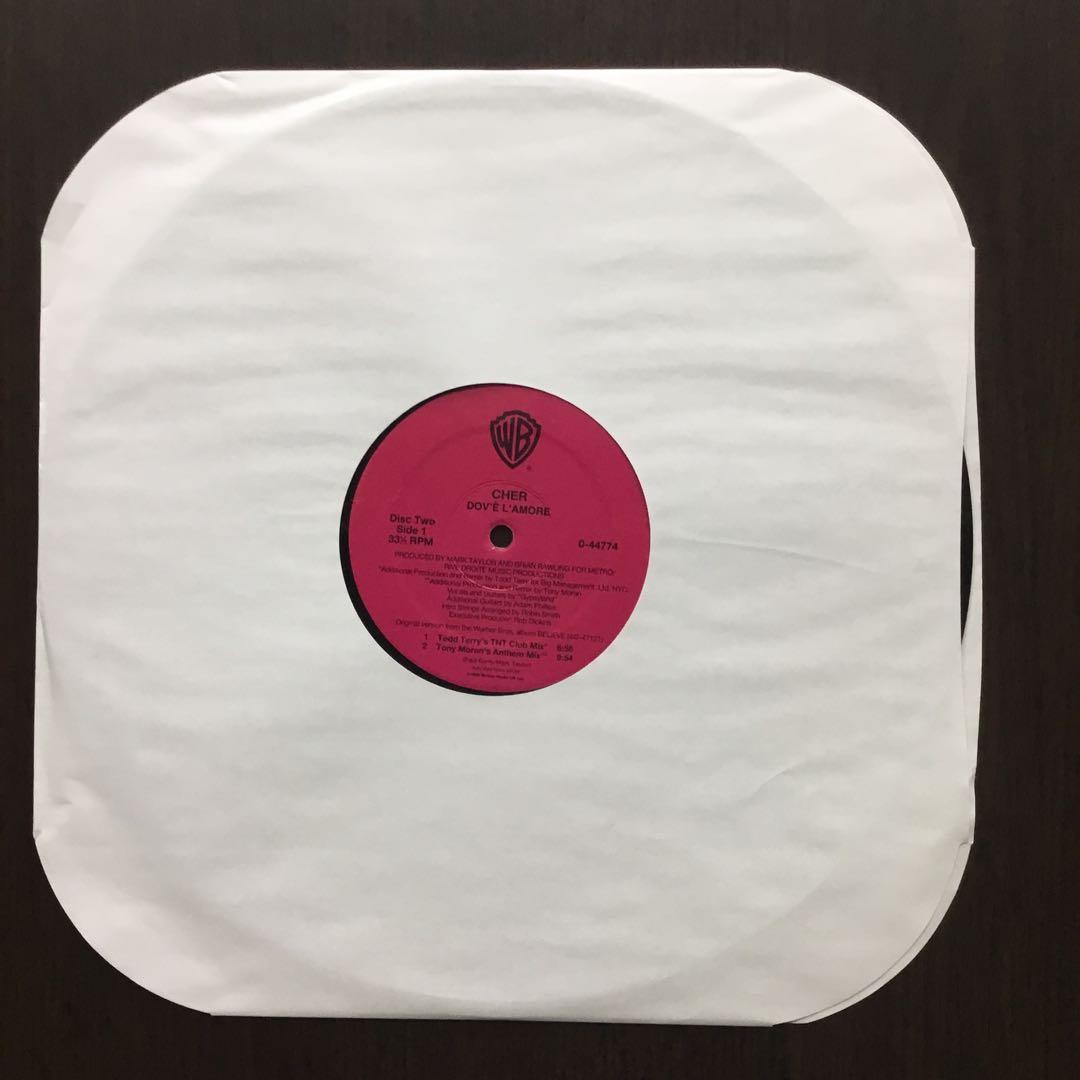 洋楽レコード　CHER ALL OR NOTHING 《 2枚組》WRRC