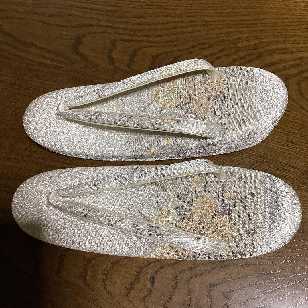 【新品未使用】和装用バッグと草履セット