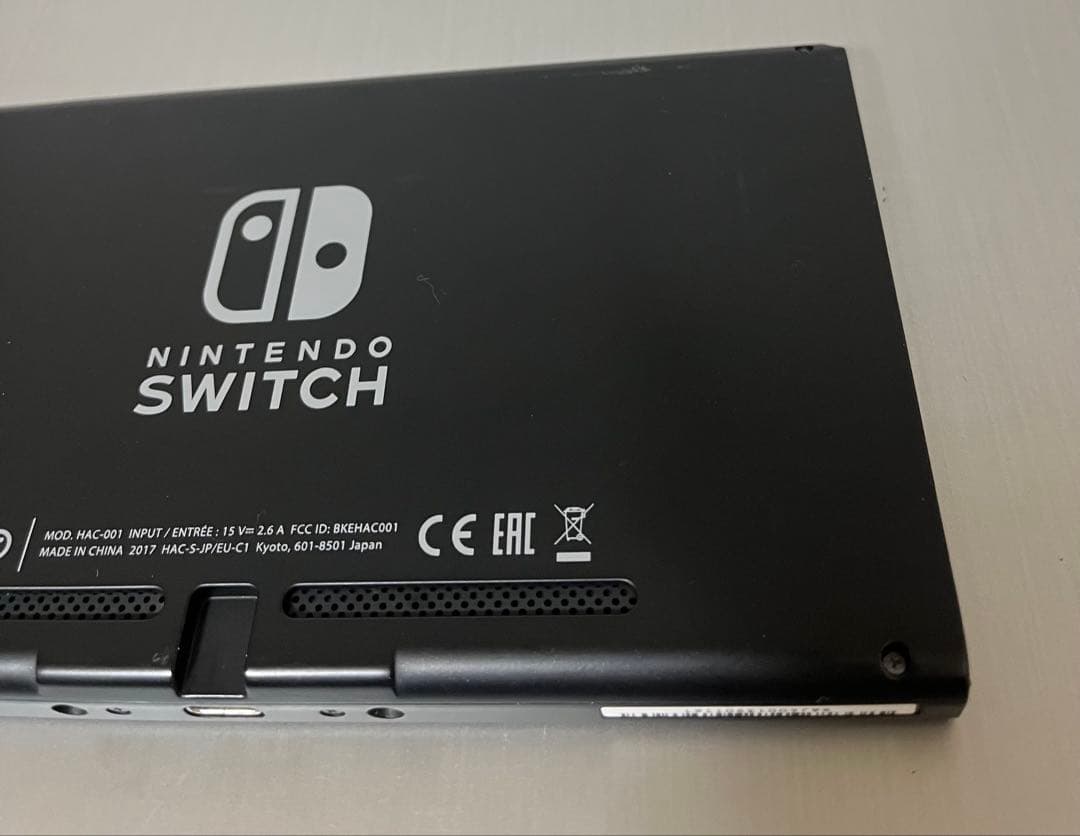 美品　ニンテンドースイッチ　未対策機　2017年式