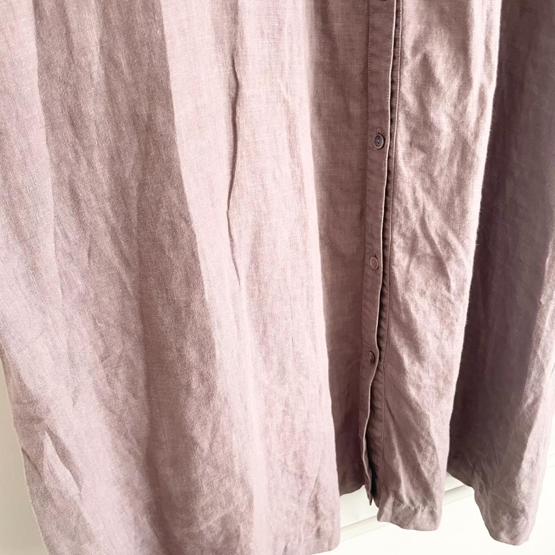nest Robe ネストローブ リネン ピンタック ワンピース 羽織り