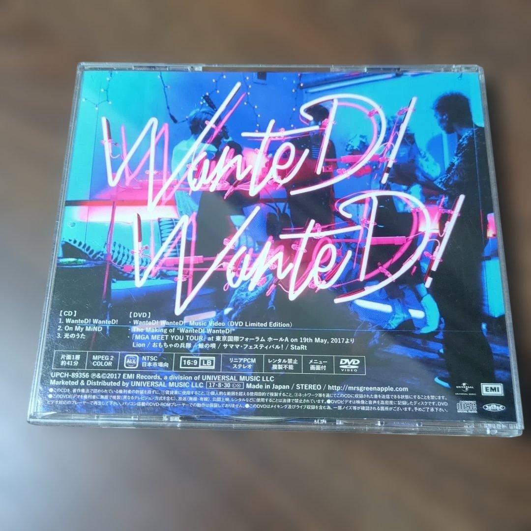 n*n様 Mrs. GREEN APPLE WanteD! WanteD! CD